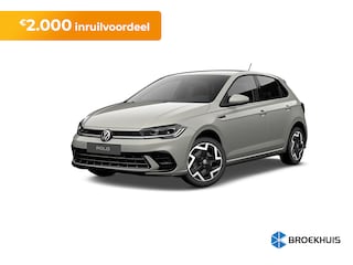 Volkswagen Polo R-Line Edition Inclusief €2000,- inruilvoordeel | 'App-Connect' draadloze smartphone integratie | Achterlichten LED | Afstandscontrolesysteem (Front Assist)
