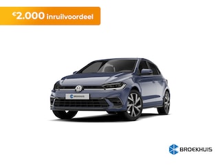 Volkswagen Polo Life Edition Inclusief €2000,- inruilvoordeel | 'App-Connect' smartphone integratie | Buitenspiegels elektrisch instel- verwarm- en inklapbaar | Parkeersensoren voor en achter (Park Distance Control)