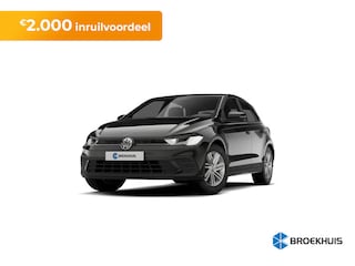 Volkswagen Polo Life Edition Inclusief €2000,- inruilvoordeel | 'App-Connect' smartphone integratie | Buitenspiegels elektrisch instel- verwarm- en inklapbaar | Parkeersensoren voor en achter (Park Distance Control)