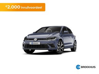 Volkswagen Polo Life Edition Inclusief €2000,- inruilvoordeel | 'App-Connect' smartphone integratie | Buitenspiegels elektrisch instel- verwarm- en inklapbaar | Parkeersensoren voor en achter (Park Distance Control)