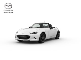 Mazda MX-5 SKYACTIV-G 132 Prime-Line | 16-inch lichtmetalen velgen in Black Metallic (Skyactiv-G 132) | 8-inch LCD-touchscreen kleurendisplay | Cruise Control