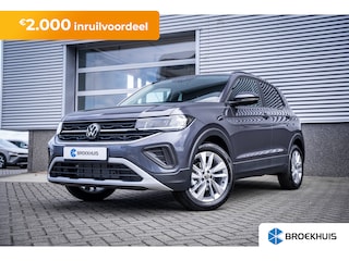 Volkswagen T-Cross Life Edition Inclusief €2000,- inruilvoordeel | 'App-Connect' draadloze smartphone integratie | Achterlichten LED | Afstandscontrolesysteem (Front Assist)