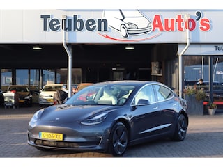Tesla Model 3 Long Range AWD 75 kWh 87,2% SOH, BTW Auto, Wit lederen interieur, Trekhaak, BTW Auto