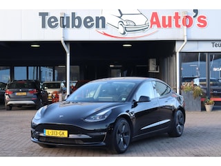 Tesla Model 3 Long Range AWD 75 kWh 91,6% SOH, BTW Auto, Warmtepomp, 3060 Camera, Lederen interieur, Stoel- en stuurverwarming, BTW Auto