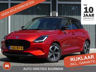 Suzuki Swift 1.2 Style Smart Hybrid Nieuw uit voorraad leverbaar, 6 jaar fabrieksgarantie,