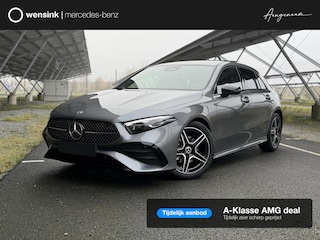 Mercedes-Benz A-klasse 180 Business Solution AMG | Night | Panoramaschuifdak | Sfeerverlichting | Achteruitrijcamera | MULTIBEAM LED | Stoelverwarming |