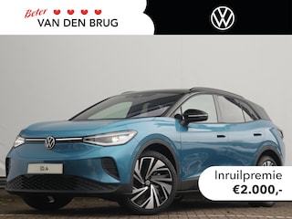 Volkswagen ID.4 Pro Limited Edition Plus 77 kWh 286 PK | Trekhaak | Warmtepomp | Top-Sport interieur | 360'' camera | 21'' Narvik velgen |