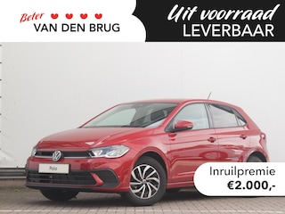 Volkswagen Polo Life Edition 1.0 TSI 95 PK | Parkeersensoren | Achteruitrijcamera | Stoelverwarming | App-connect |