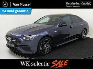Mercedes-Benz C-klasse 300 e Business Solution AMG /Panoramadak /Burmester 3D /HUD /Nightpakket /Winterpakket