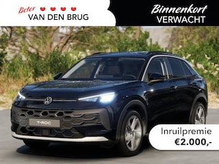 Volkswagen T-Roc 1.5 eTsi Life First Edition | Trekhaak | Navigatie | Camera | ACC | LED | Digitale Cockpit | Climate Controle | 18 inch | Wireless Charging