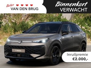 Volkswagen T-Roc 1.5 eTsi R-Line First Edition Trekhaak | Harman Kardon | ACC | Panorama | Black Style | 20 Inch | LED Plus | Stoelverwarming