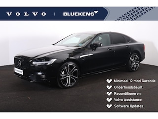 Volvo S90 T8 AWD Plus Dark - Luchtvering - Schuif/kanteldak - IntelliSafe Assist & Surround - 360º Camera - Harman/Kardon audio - Adaptieve LED koplampen - Verwarmde voorstoelen, stuur & achterbank - Parkeersensoren voor & achter - Elektr. bedienb. voorstoelen met geheugen - Extra getint glas - 20' LMV