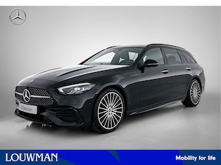 Mercedes-Benz C-klasse Estate 180 LIMITED AMG Line | Nightpakket | Comfortpakket Plus | Trekhaak | 19 inch AMG velgen | Achteruitrijcamera | Antidiefstalpakket GUARD 360° Plus | EASY PACK achterklep | KEYLESS GO |
