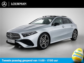 Mercedes-Benz A-klasse 180 Business Solution AMG | Nightpakket | Antidiefstalpakket URBAN GUARD PLUS | Smartphone Integratie | Panoramaschuifdak | MULTIBEAM LED | Stoelverwarming voor |