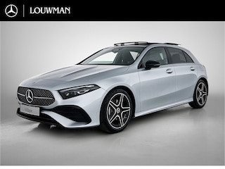 Mercedes-Benz A-klasse 180 Business Solution AMG | Nightpakket | Antidiefstalpakket URBAN GUARD PLUS | Smartphone Integratie | Panoramaschuifdak | MULTIBEAM LED | Stoelverwarming voor |