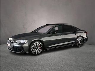 Audi A8 60 TFSI e quattro | 4-Wiel | Entertainmentpakket | B&O Advanced | Nachtzicht | Massage | Pano | Trekhaak | HD-Matrix | 360 Camera | Servosluiting |