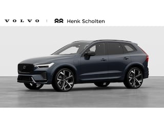 Volvo XC60 2.0 T6 Plug-in hybrid AWD Plus Black Edition | 22" 5-Dubbel Spaaks Glossy Black / Diamond Cut Velgen | Luxe Lederen Bekleding | Extra Getint Glas Achterportieren En Bagageruimte | Grafisch Head-up Display | Elektrisch Glazen Panorama-Dak | Visual Park Assist Met Front "Fisheye" View | Electronic Climate Controle | Verwarmende Voorstoelen + Stuurwiel | Verwarmbare Buitenste Zitplaatsen Tweede Zitrij |