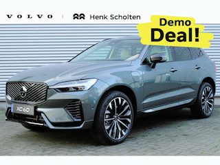 Volvo XC60 2.0 T6 Plug-in hybrid AWD Plus Dark | 21" 5-V Spaaks Glossy Black / Diamond Cut velgen | head-up display | Elektrisch Bedienbaar Glazen Panoramisch Schuif-/kanteldak Met Elektrisch Bedienbaar Zonnescherm | Visual Park Assist | Premium Audio by Harman Kardon | Electronic Climate Controle | Luxe Lederen Bekleding | Stoel Ventilatie Voor | Voorstoelen + Stuurwiel Verwarmend | Verwarmbare buitenste zitplaatsen tweede zitrij |