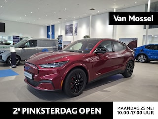 Ford Mustang Mach-E Extended Premium RWD 88 kWh | NIEUW TE BESTELLEN! | PANORAMADAK | BANG & OLUFSEN AUDIO | HANDSFREE BEDIENBARE ACHTERKLEP | 19 INCH VELGEN IN MACHINED BLACK | ELEKTRISCH VERSTELBARE STOELEN | RODE REMKLAUWEN |