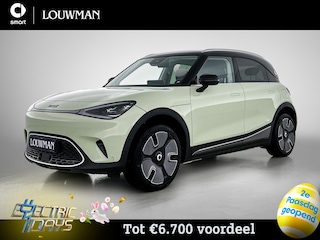 Smart #1 Premium 66 kWh | Smart Cash buy korting VAN € 42.520 NAAR € 39.020 | Lederen bekleding | Apple Carplay / Android Auto | Adapt. Cruisecontrol | Beats® Soundsystem | Warmtepomp | Memorypakket voorst | Panoramadak |