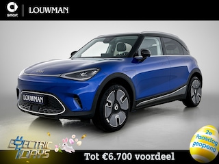 Smart #1 Premium 66 kWh | Smart Cash buy korting VAN € 42.520 NAAR € 39.020 | Lederen bekleding | Apple Carplay / Android Auto | Adapt. Cruisecontrol | Beats® Soundsystem | Warmtepomp | Memorypakket voorst | Panoramadak |