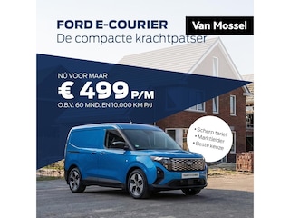 Ford Transit Courier Limited 44 kWh | VANAF 0,99% RENTE | 293 KM ACTIERADIUS | LED KOPLAMPEN | 17 INCH | ANDROID AUTO | DRAADLOOS OPLADEN |
