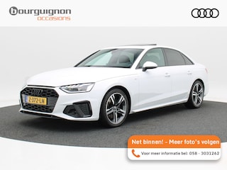 Audi A4 Limousine 35 TFSi S-Line Competition 150 Pk Automaat | Open Dak | Zwart Optiek | Virtual Cockpit | Sportstoelen | CarPlay | LED | Sensoren | 18 Inch | 91.236 Km!