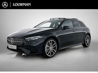 Mercedes-Benz A-klasse 250 e Business Solution AMG | AMG Line Plus pakket | Antidiefstalpakket URBAN GUARD PLUS | Smartphone-integratie | Head-up display | Panoramaschuifdak | Nightpakket | Sierdelen aluminium |