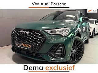 Audi Q3 45 TFSI e 3X SLINE BLACK-LINE 20'' PANO/LEDER/SFEERVERL/SONOS/M-STOELEN/CAM/DAB///