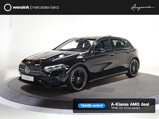 Mercedes-Benz A-klasse 180 Business Solution AMG | Panoramaschuifdak | Premium plus | Head-Up | Stoelverwarming | Achteruitrijcamera |  MULTIBEAM LED |