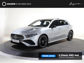 Mercedes-Benz A-klasse 180 Business Solution AMG | Panoramaschuifdak | Premium plus | Head-Up | Stoelverwarming | Achteruitrijcamera |  MULTIBEAM LED |