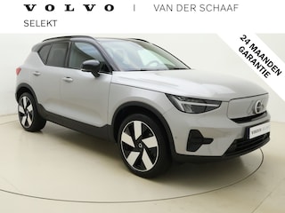 Volvo EX40 Extended Range Ultra / 20'' / Trekhaak / Nubuck / Panoramadak / 360 Camera / El. Stoelen / Stoel + Stuurw. Verwarming / H&K Audio / El. Achterklep /