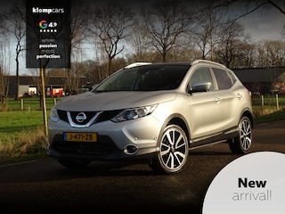 Nissan Qashqai 1.2 Tekna | Pano | Trekhaak | Leer | St.verw | 360 Camera | PDC V+A | Bluetooth | 19 inch!