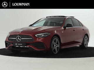 Mercedes-Benz C-klasse 300 e Business Solution AMG | Trekhaak | Nightpakket | Parkeerpakket met 360°-camera | Memorypakket | Dodehoekassistent Antidiefstalpakket GUARD 360° Plus | Spiegelpakket | KEYLESS GO | 	USB-pakket |