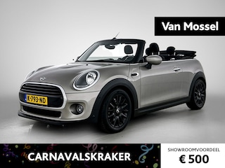 Mini Cooper Cabrio 1.5 Chili | Navigatiesysteem | Parkeersensoren voor + Achter | Stoelverwarming | Lichtmetalen velgen | Climate Controle | Electrisch cabriodak |