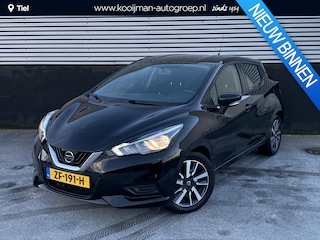 Nissan Micra 0.9 IG-T N-Connecta NL-auto, boekjes compleet, navigatie, achteruitrij camera, parkeersensoren, cruise control, nette auto!