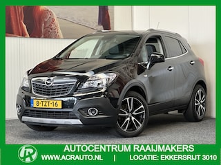 Opel Mokka 1.4 T COSMO 141 PK TREKHAAK NAVIGATIE ZWART HALF LEDER INT A RIJ CAMERA PARKEERSENSOREN VOOR & ACHTER