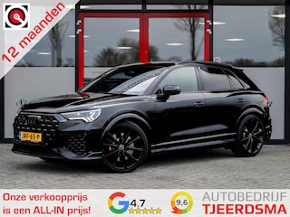 Audi Q3 TFSI | SONOS Audio | Adaptive Demping | RS Plus Zetels Diamant | Audi Sport exhaust | Adaptieve Cruise Control | Virtual Cockpit | Carbon Interior | Black Optic | Audi Sport Individual Velgen | Rundleder | Alcantara | Camera | Stoelverwarming | Dode Hoek Detectie | Afgevlakt Stuurwiel |