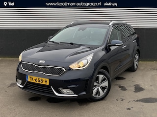 Kia Niro 1.6 GDi Hybrid DynamicLine NL-auto, boekjes compleet, parkeersensoren, cruise control, navigatie, Apple CarPlay/Android Auto, achteruitrijcamera
