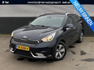 Kia Niro 1.6 GDi Hybrid DynamicLine NL-auto, boekjes compleet, parkeersensoren, cruise control, navigatie, Apple CarPlay/Android Auto, achteruitrijcamera