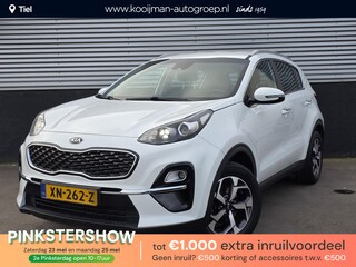 Kia Sportage 1.6 GDI DynamicLine Trekhaak, Nieuw geleverd en dealeronderhouden, cruise control, navigatie Apple Carplay/Android Auto, parkeersensoren, afdaal assistent