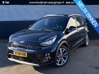 Kia Niro 1.6 GDi Hybrid ExecutiveLine Schuif-/kanteldak, stoel- & stuurwielverwarming, Nieuw geleverd en dealeronderhouden, keyless, seat memory, dodehoek detectie, stoel ventilatie, JBL premium audio!
