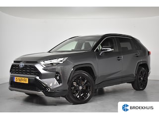 Toyota RAV4 2.5 Hybrid AWD Bi-Tone | Dealer Onderhouden! | Bearlock | Navi | Camera | LED | Cruise Adaptive | Keyless | Stoel/stuur Verwarming | Half Leder
