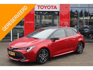 Toyota Corolla 1.8 HYBRID STYLE 5-DEURS KEYLESS 17"LM-VELGEN PRIVACY-GLASS HALF-LEDER/STOELVERW. AD-CRUISE APPLE/ANDROID