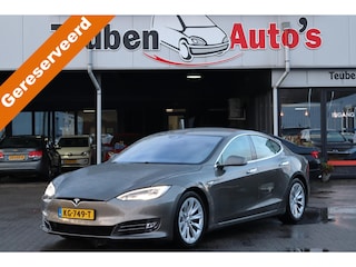 Tesla Model S 75D Base 87,9% SOH, BTW auto, Cold weather-pakket, Lederen interieur, Stoel- en stuurverwarming, Cruise control, BTW auto