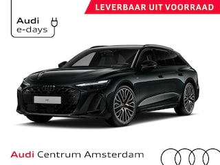 Audi A6 Avant S edition Competition e-hybrid 367 pk | Adaptieve luchtvering | Bang & Olufsen 3D | Head-up display | Techniek pakket pro | Middernacht groen |