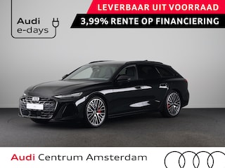 Audi A6 Avant S edition Competition e-hybrid 367 pk | Adaptieve luchtvering | Bang & Olufsen 3D | Head-up display | Techniek pakket pro | Middernacht groen |