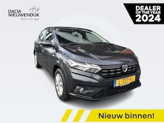 Dacia Sandero 1.0 TCe 90 Comfort | TREKHAAK | CAMERA | PARKEERSENSOREN | AIRCO | CRUISE CONTROL | NAVIGATIE | CARPLAY