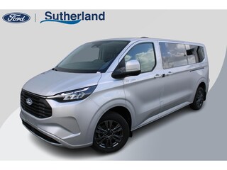 Ford Transit Custom 340 2.5 PHEV L2H1 Limited 233pk |  Kombi | Incl. BTW/BPM | Dubbele zijschuifdeur | Privacy Glass | Inklapbare trekhaak | 17 inch lichtmetalen velgen | Driver Assistance Pack Premium | Verwarmbaar stuurwiel