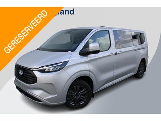 Ford Transit Custom 340 2.5 PHEV L2H1 Limited 233pk |  Kombi | Incl. BTW/BPM | Dubbele zijschuifdeur | Privacy Glass | Inklapbare trekhaak | 17 inch lichtmetalen velgen | Driver Assistance Pack Premium | Verwarmbaar stuurwiel